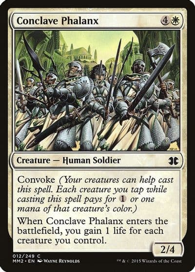Conclave Phalanx Modern Masters 2015 Magic card