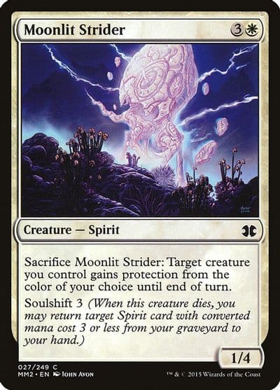 Moonlit Strider Modern Masters 2015 Magic card