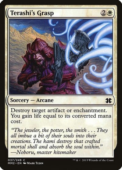 Terashis Grasp Modern Masters 2015 Magic card