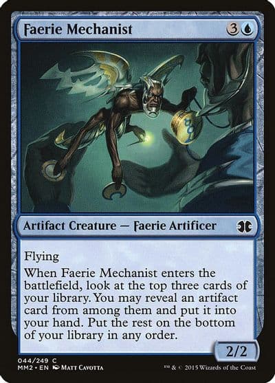 Faerie Mechanist Modern Masters 2015 Magic card