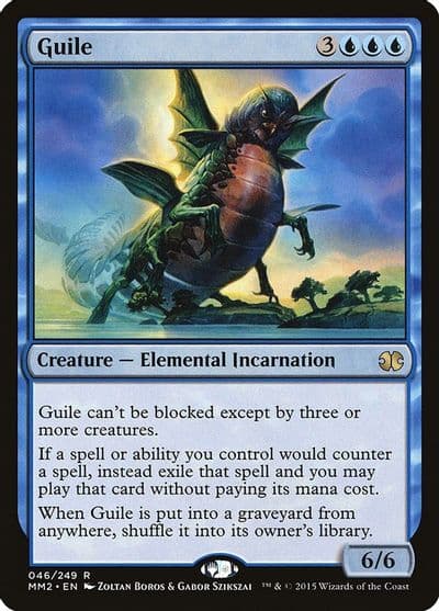 Guile Modern Masters 2015 Magic card