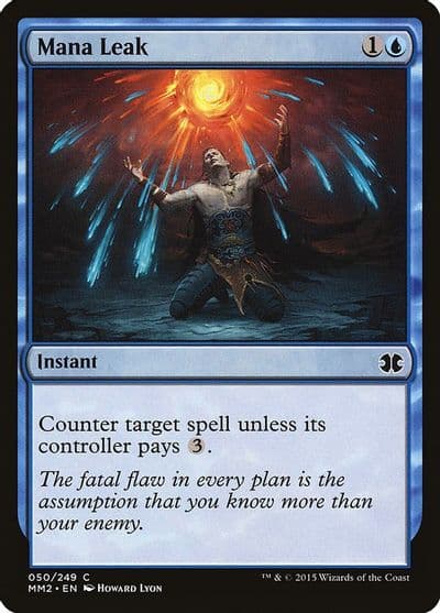 Mana Leak Modern Masters 2015 Magic card