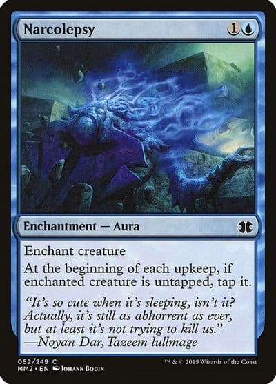 Narcolepsy Modern Masters 2015 Magic card