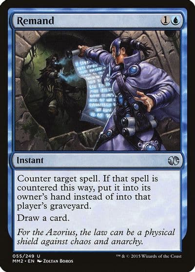Remand Modern Masters 2015 Magic card