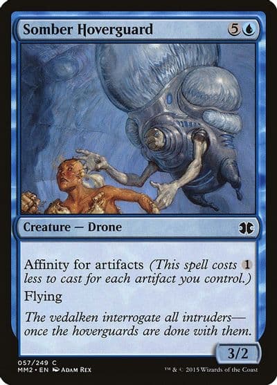 Somber Hoverguard Modern Masters 2015 Magic card