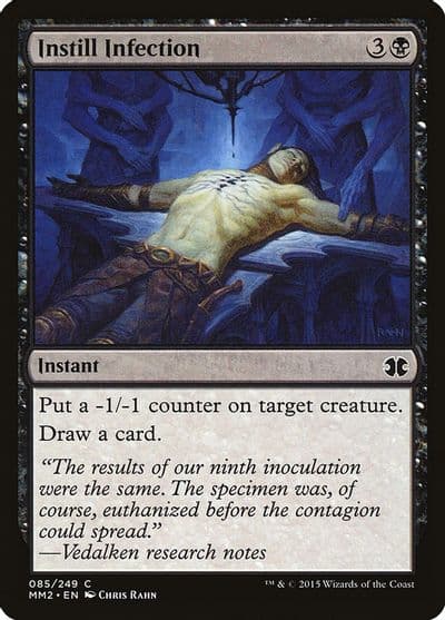 Instill Infection Modern Masters 2015 Magic card