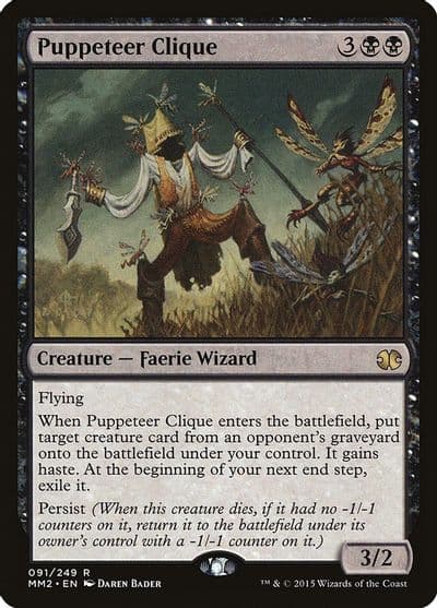Puppeteer Clique Modern Masters 2015 Magic card