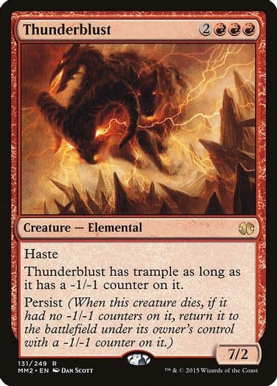 Thunderblust Modern Masters 2015 Magic card