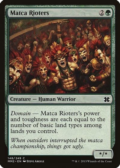 Matca Rioters Modern Masters 2015 Magic card