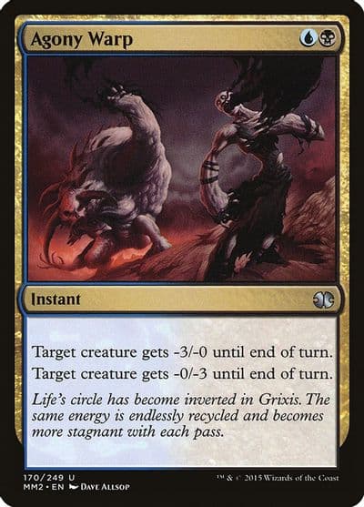 Agony Warp Modern Masters 2015 Magic card