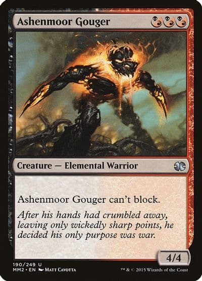 Ashenmoor Gouger Modern Masters 2015 Magic card