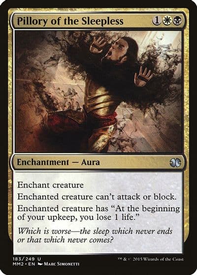 Pillory of the Sleepless Modern Masters 2015 Magic card