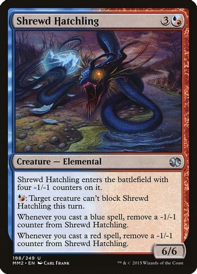 Shrewd Hatchling Modern Masters 2015 Magic card
