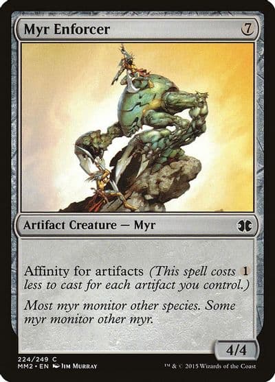 Myr Enforcer Modern Masters 2015 Magic card