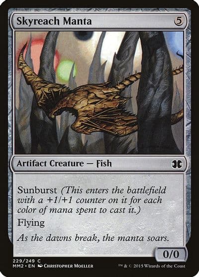 Skyreach Manta Modern Masters 2015 Magic card