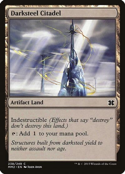 Darksteel Citadel Modern Masters 2015 Magic card