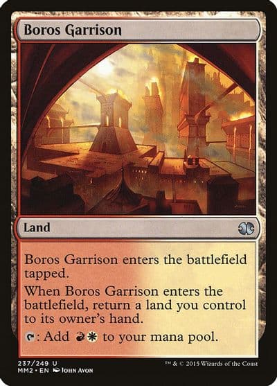 Boros Garrison Modern Masters 2015 Magic card