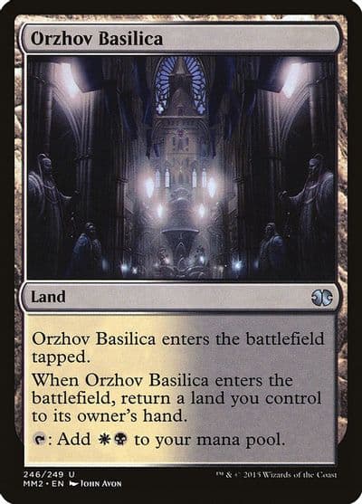 Orzhov Basilica Modern Masters 2015 Magic card
