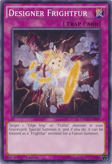 Designer Frightfur Crossed Souls Yu-Gi-Oh! card