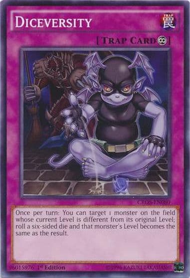 Diceversity Crossed Souls Yu-Gi-Oh! card