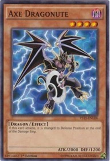 Axe Dragonute Starter Deck: Dark Legion Yu-Gi-Oh! card