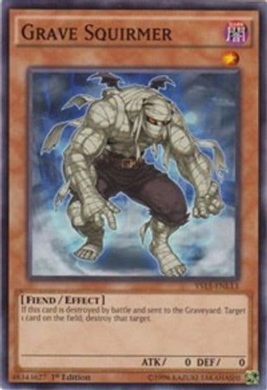 Grave Squirmer Starter Deck: Dark Legion Yu-Gi-Oh! card
