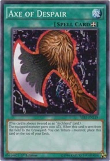 Axe of Despair Starter Deck: Dark Legion Yu-Gi-Oh! card