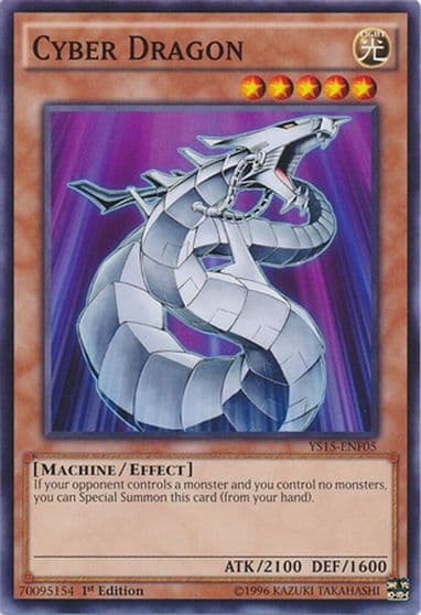 Cyber Dragon Starter Deck: Saber Force Yu-Gi-Oh! card