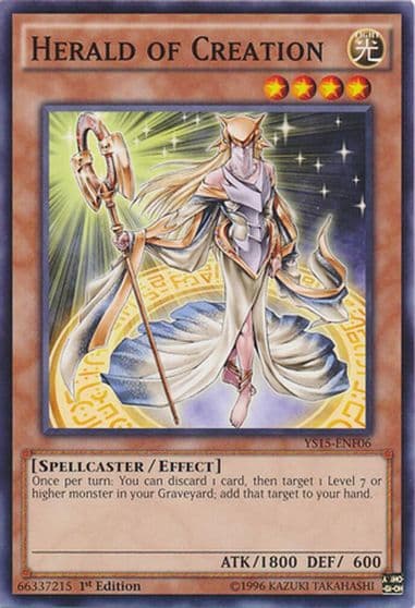 Herald of Creation Starter Deck: Saber Force Yu-Gi-Oh! card