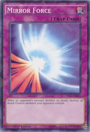 Mirror Force Shatterfoil Starter Deck: Saber Force Yu-Gi-Oh! card