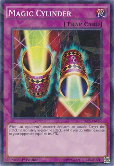 Magic Cylinder Shatterfoil Starter Deck: Saber Force Yu-Gi-Oh! card
