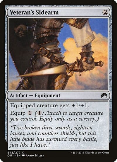Veterans Sidearm Magic Origins Magic card
