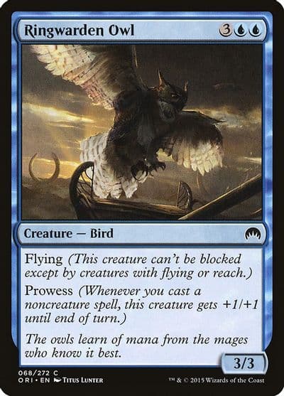 Ringwarden Owl Magic Origins Magic card