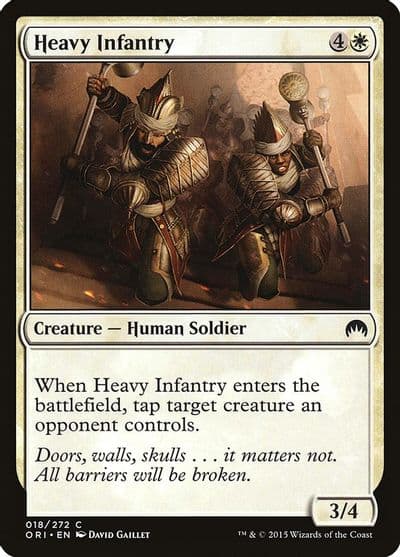 Heavy Infantry Magic Origins Magic card