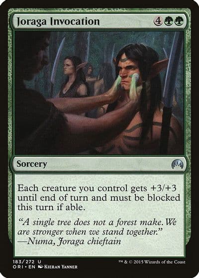 Joraga Invocation Magic Origins Magic card