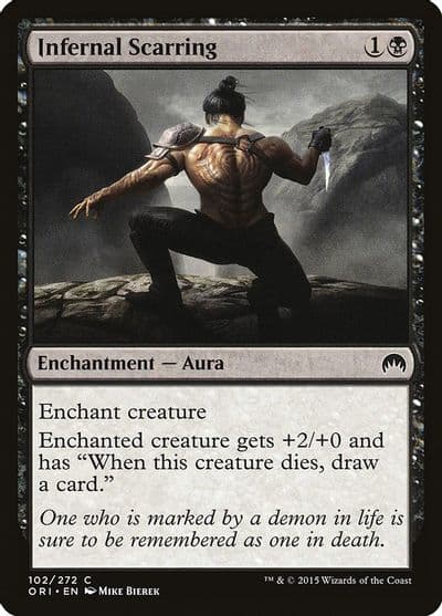 Infernal Scarring Magic Origins Magic card