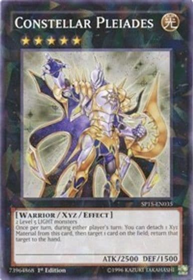 Constellar Pleiades Shatterfoil Star Pack ARC-V Yu-Gi-Oh! card