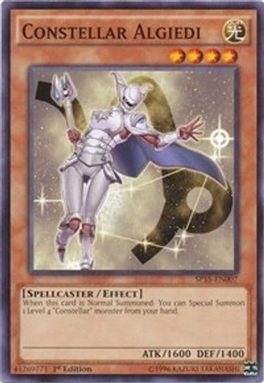 Constellar Algiedi Star Pack ARC-V Yu-Gi-Oh! card