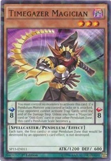 Timegazer Magician Shatterfoil Star Pack ARC-V Yu-Gi-Oh! card