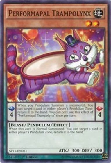 Performapal Trampolynx Star Pack ARC-V Yu-Gi-Oh! card