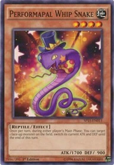 Performapal Whip Snake Star Pack ARC-V Yu-Gi-Oh! card