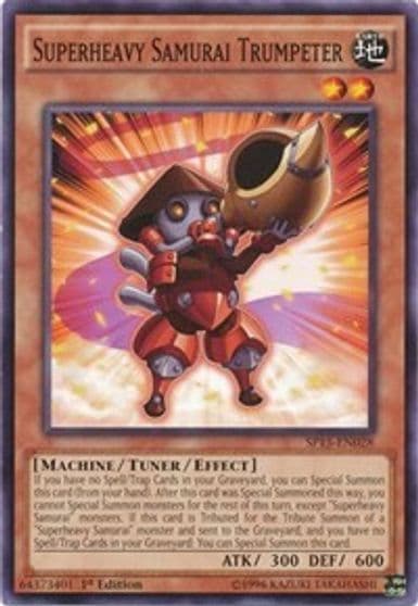 Superheavy Samurai Trumpeter Star Pack ARC-V Yu-Gi-Oh! card