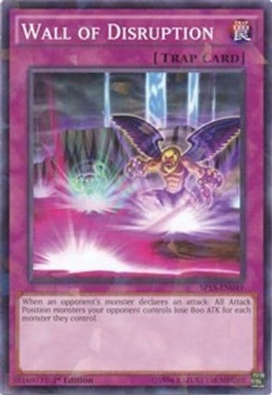 Wall of Disruption Shatterfoil Star Pack ARC-V Yu-Gi-Oh! card