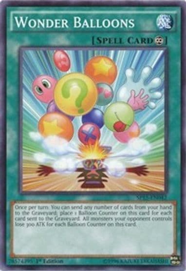 Wonder Balloons Star Pack ARC-V Yu-Gi-Oh! card