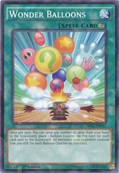 Wonder Balloons Shatterfoil Star Pack ARC-V Yu-Gi-Oh! card