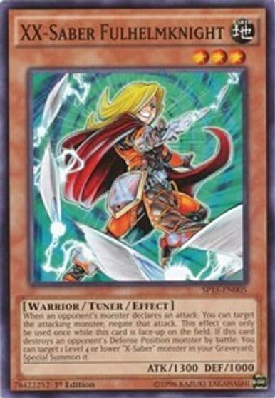 XX Saber Fulhelmknight Star Pack ARC-V Yu-Gi-Oh! card