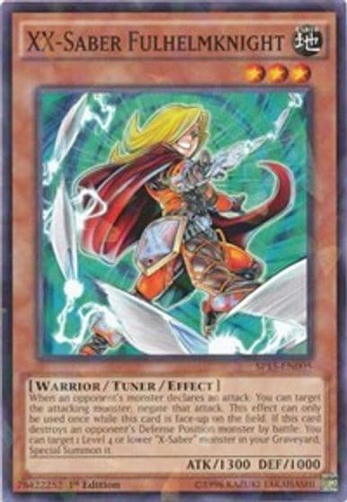 XX Saber Fulhelmknight Shatterfoil Star Pack ARC-V Yu-Gi-Oh! card