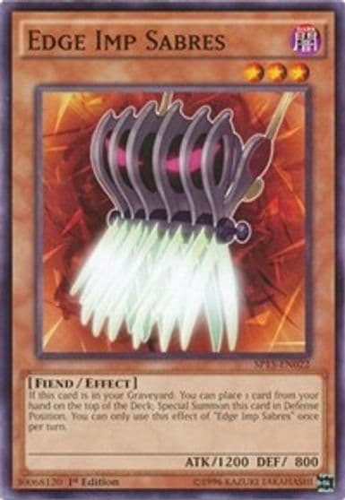 Edge Imp Sabres Common Star Pack ARC-V Yu-Gi-Oh! card