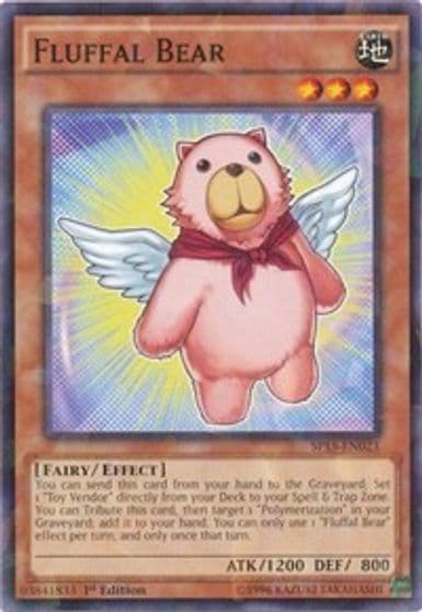 Fluffal Bear Shatterfoil Star Pack ARC-V Yu-Gi-Oh! card