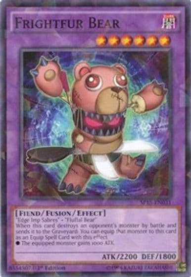 Frightfur Bear Shatterfoil Star Pack ARC-V Yu-Gi-Oh! card